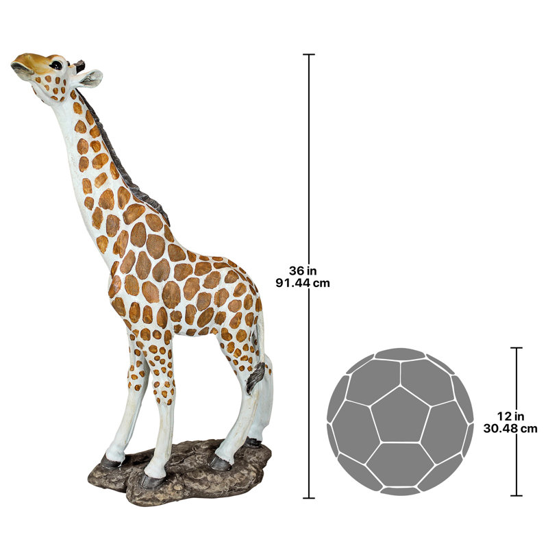 Design Toscano Gerard The Giraffe Statue & Reviews | Wayfair